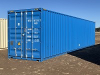 40FT HIGH CUBE SHIPPING CONTAINER - BLUE