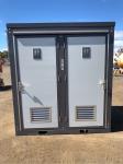 Double Toilet Block