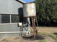 1,200l Overhead Diesel Tank And Stand