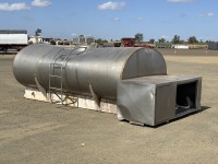 Stainless Steel 7000 Litres Chassi Diesel Tank