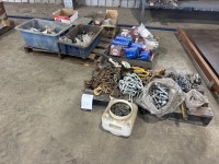 Various Bolts And Chains - 2 X Pallets