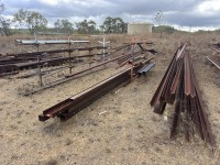 Steel Rack 1-3 Including Various Steel Pieces