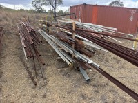 Steel Rack 4-6 Including Various Steel Pieces