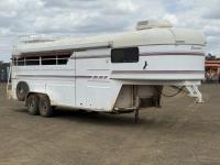 2008 Bushmans 5 Horse Gooseneck Trailer