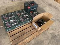 6 X Metabo Battery Powered Drills & Vacuum Cleaner