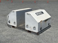 Contractor Toolboxes On Skid Plate