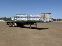 188 · 1985 HAULMARK 12.2M FLAT TOP TRAILER