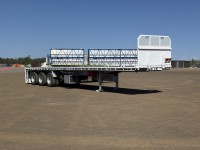 187 · 2020 MOORE 44FT FLAT TOP TRAILER