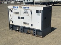 Able Lg30x3 30 Kva Generator