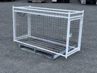 Ute Dog Cage With Solar Panels